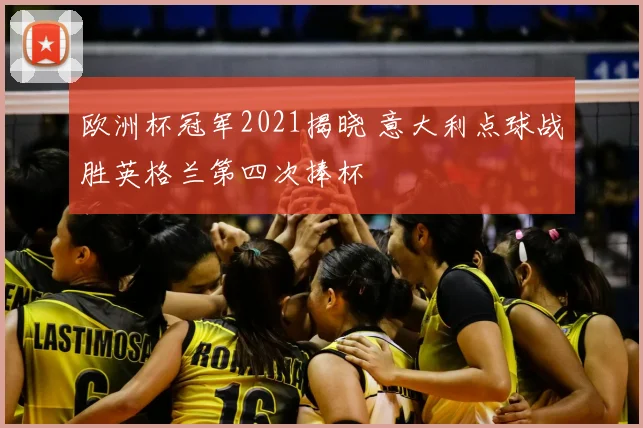 欧洲杯冠军2021揭晓 意大利点球战胜英格兰第四次捧杯